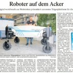 Artikel Roboter auf dem Acker